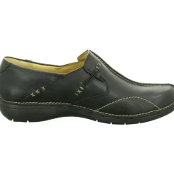 Clarks Komfort Slipper schwarz NV-Damen Slipper