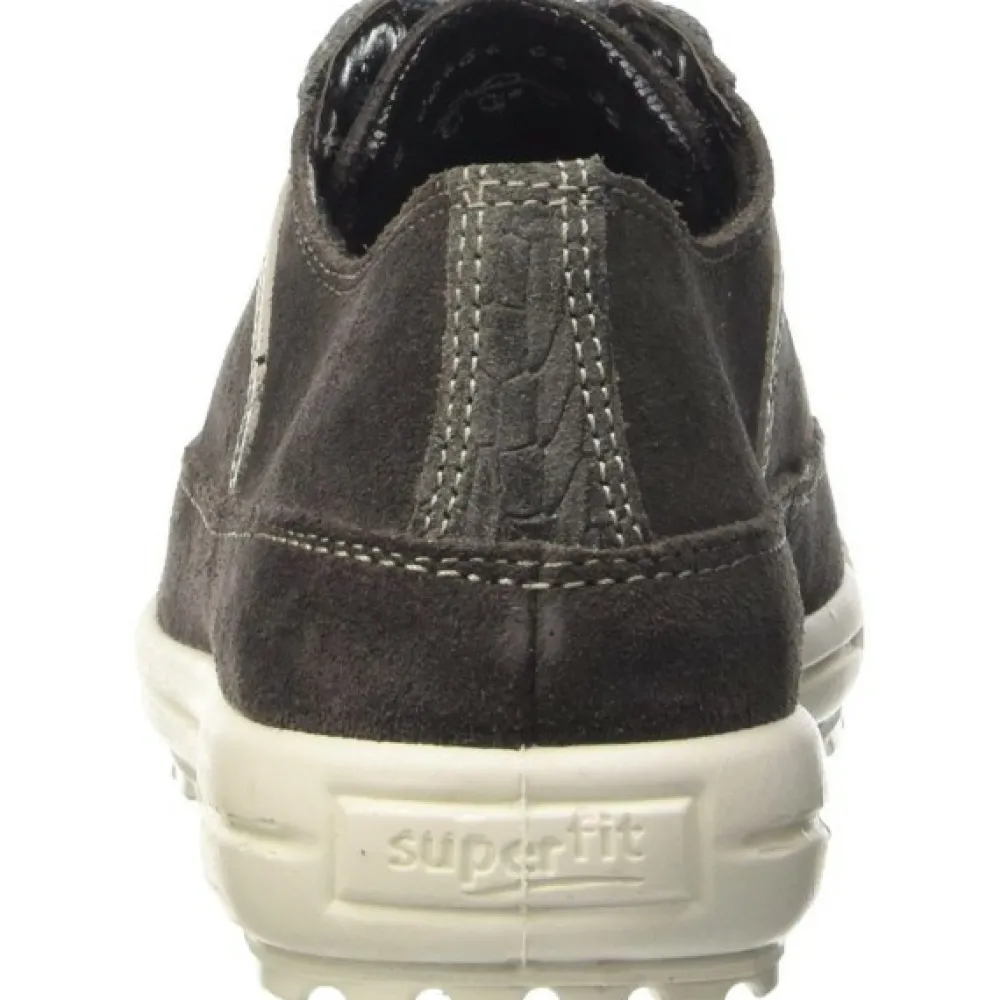 Superfit Mädchen Halbschuhe grau-Kinder Sneaker & Schnürer