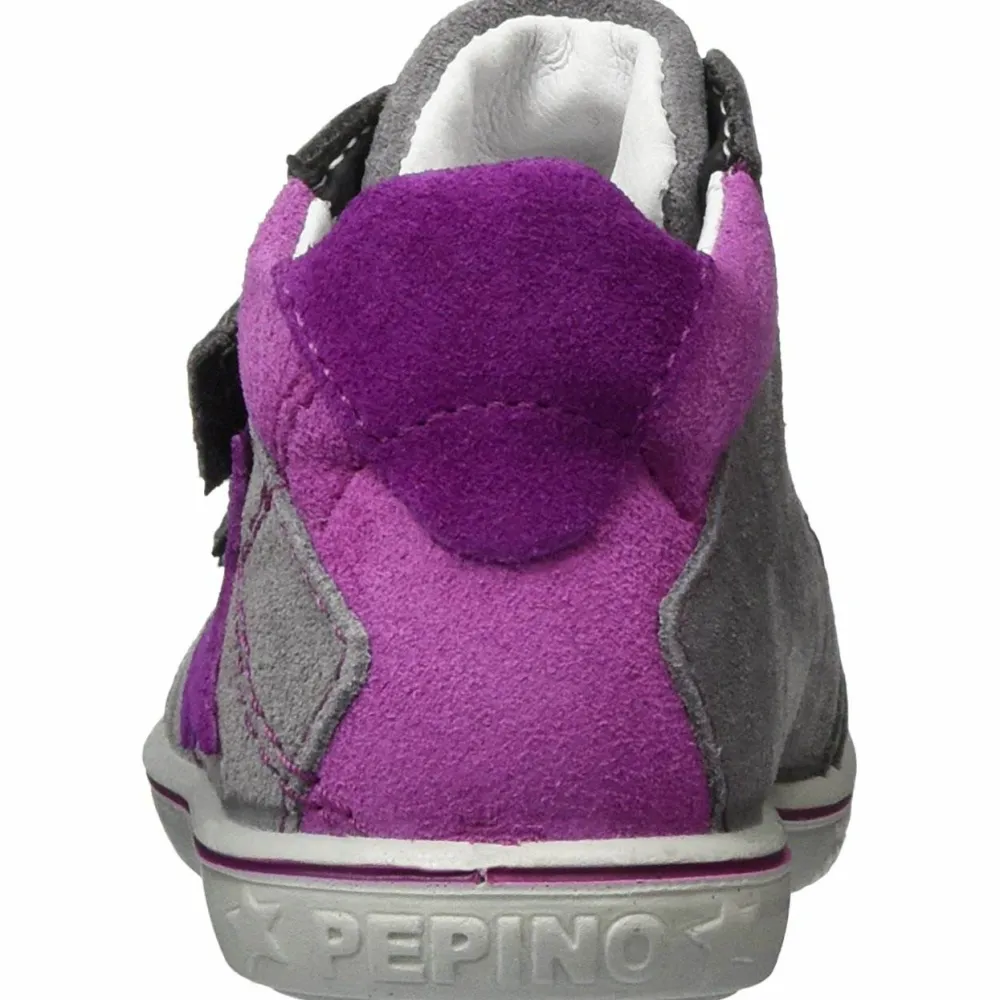 Ricosta Mädchen Sneaker grau-Kinder Sneaker & Schnürer