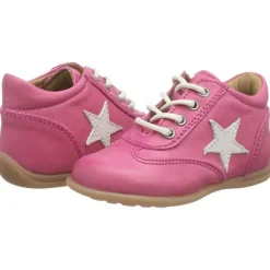 Bisgaard Mädchen Sneaker lila/pink Prewalker pink-Kinder Sneaker & Schnürer