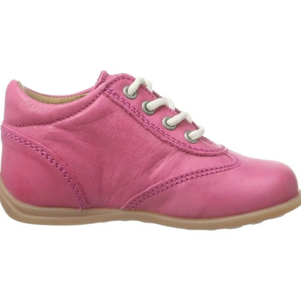 Bisgaard Mädchen Sneaker lila/pink Prewalker pink-Kinder Sneaker & Schnürer