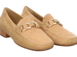 Sioux Mokassins beige-Damen Slipper