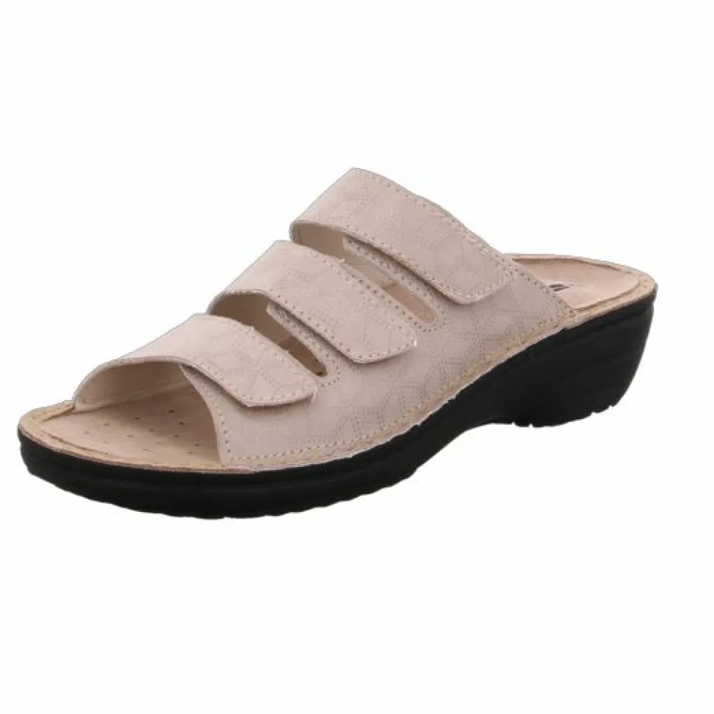 Rohde Pantoletten beige-Damen Sandalen