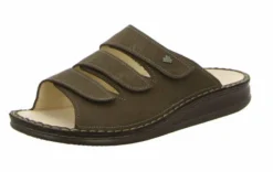 Finn Comfort Pantoletten braun-Herren Sandalen