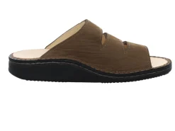 Finn Comfort Pantoletten braun-Herren Sandalen
