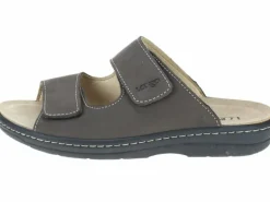 Wörishofer Pantoletten braun-Herren Sandalen