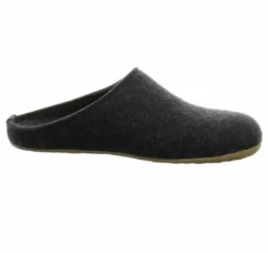 Haflinger Pantoletten grau Everest Fundus-Herren Sandalen