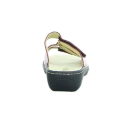 Longo Pantoletten rot-Damen Sandalen