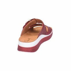 Think Pantoletten rot Meggie-Damen Sandalen