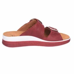 Think Pantoletten rot Meggie-Damen Sandalen