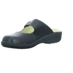 Longo Pantoletten schwarz-Damen Sandalen