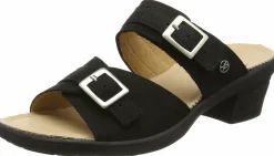 Hartjes Pantoletten schwarz-Damen Sandalen