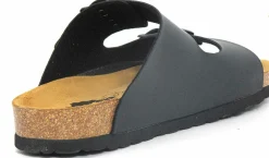 Longo Pantoletten schwarz-Herren Sandalen