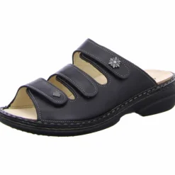Finn Comfort Pantoletten schwarz-Damen Sandalen
