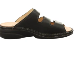 Finn Comfort Pantoletten schwarz-Damen Sandalen