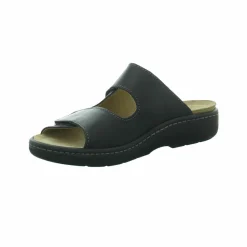 Longo Pantoletten schwarz-Herren Sandalen