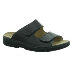 Longo Pantoletten schwarz-Herren Sandalen