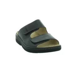 Longo Pantoletten schwarz-Herren Sandalen