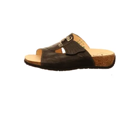 Think Pantoletten schwarz MIZZI 02-Damen Sandalen