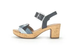 Gabor Plateau Sandalen blau-Damen Sandalen