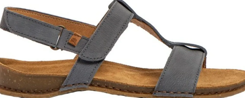 El Naturalista Riemchen Sandalen blau-Damen Sandalen