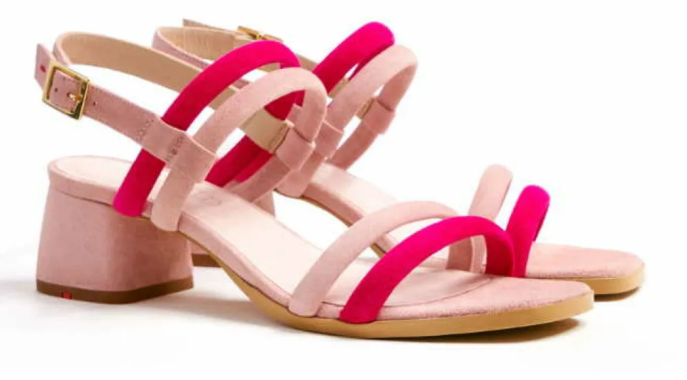 Lloyd Riemchen Sandalen lila/pink Sandale Ines-Damen Sandalen