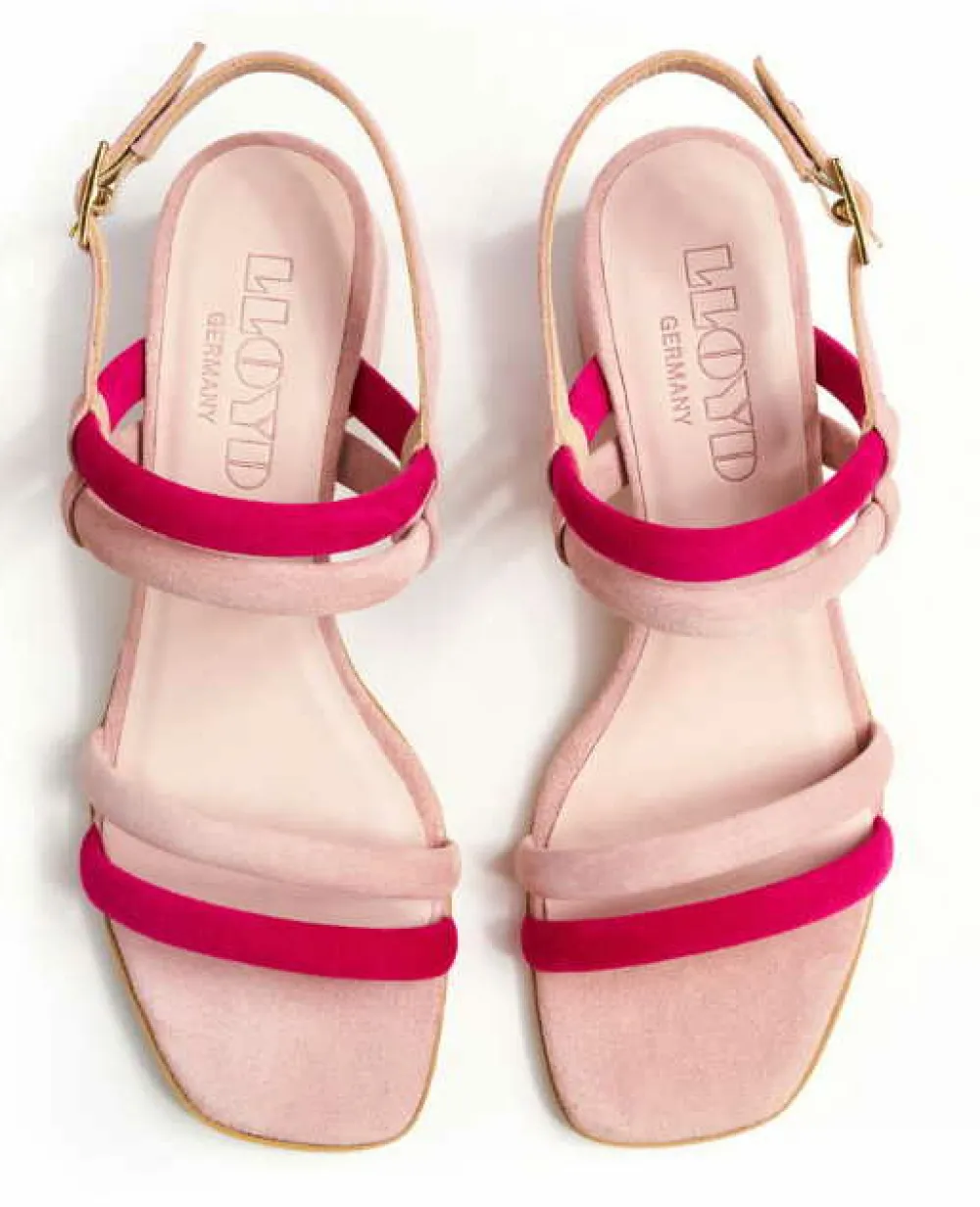 Lloyd Riemchen Sandalen lila/pink Sandale Ines-Damen Sandalen