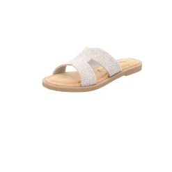 Tamaris Sabots silber-Damen Sandalen