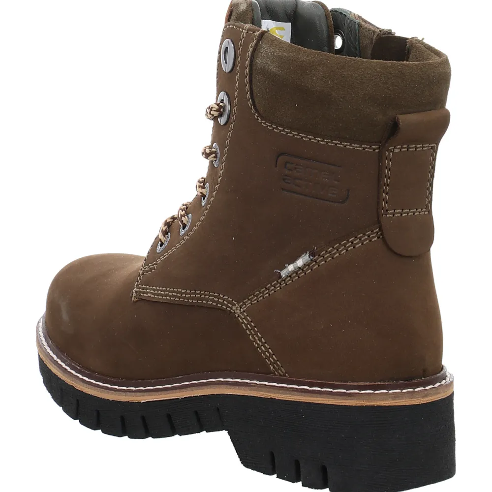 Camel Active Schnür-Stiefeletten-Damen Stiefel & Stiefeletten