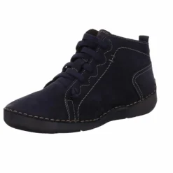 Josef Seibel Schnür-Stiefeletten blau Fergey 86-Damen Stiefel & Stiefeletten