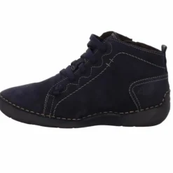 Josef Seibel Schnür-Stiefeletten blau Fergey 86-Damen Stiefel & Stiefeletten