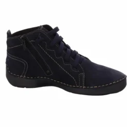 Josef Seibel Schnür-Stiefeletten blau Fergey 86-Damen Stiefel & Stiefeletten