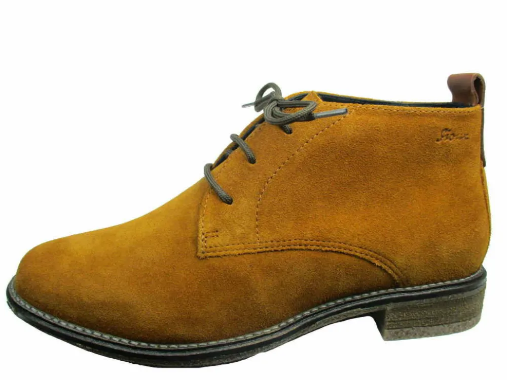 Sioux Schnür-Stiefeletten braun-Damen Sneaker & Schnürer