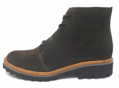 Brako Schnür-Stiefeletten grau-Damen Sneaker & Schnürer