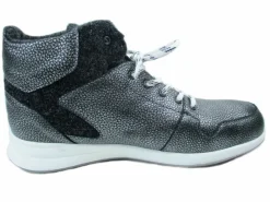 Finn Comfort Schnür-Stiefeletten grau Carezza-Damen Sneaker & Schnürer