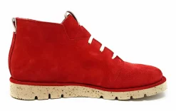 Brako Schnür-Stiefeletten rot-Damen Sneaker & Schnürer