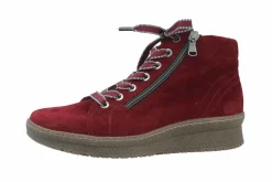 Semler Schnür-Stiefeletten rot Ilona-Damen Stiefel & Stiefeletten