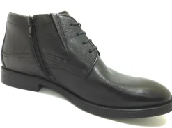 Sioux Schnür-Stiefeletten schwarz-Herren Stiefel & Stiefeletten