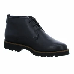Sioux Schnür-Stiefeletten schwarz Meredith-702-XL-Damen Stiefel & Stiefeletten