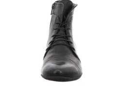 Think Schnür-Stiefeletten schwarz Guad SCHWARZ (SCHWARZ)-Damen Stiefel & Stiefeletten