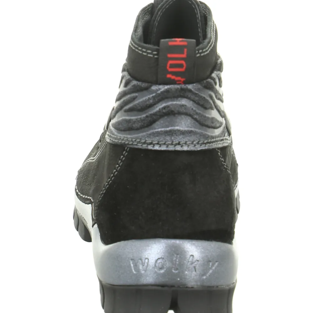 Wolky Schnür-Stiefeletten schwarz Up2-Damen Stiefel & Stiefeletten