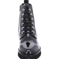 Sioux Schnür-Stiefeletten schwarz-Damen Stiefel & Stiefeletten