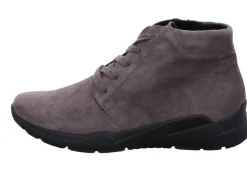 Semler Schnür-Stiefeletten taupe SAMT-CHEVRO-Damen Sneaker & Schnürer