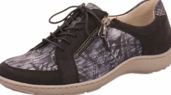 Waldläufer Sneaker blau HENNI-Schnürer-Damen Sneaker & Schnürer