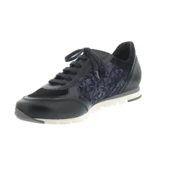 Semler Sneaker blau SOFT-N/FLOW-PR./S-CH/LACK-Damen Sneaker & Schnürer
