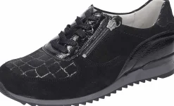 Waldläufer Sneaker schwarz D.-Schnürer-H-Damen Sneaker & Schnürer
