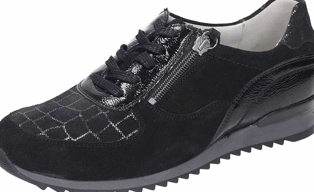 Waldläufer Sneaker schwarz D.-Schnürer-H-Damen Sneaker & Schnürer