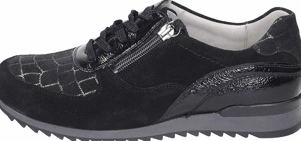 Waldläufer Sneaker schwarz D.-Schnürer-H-Damen Sneaker & Schnürer
