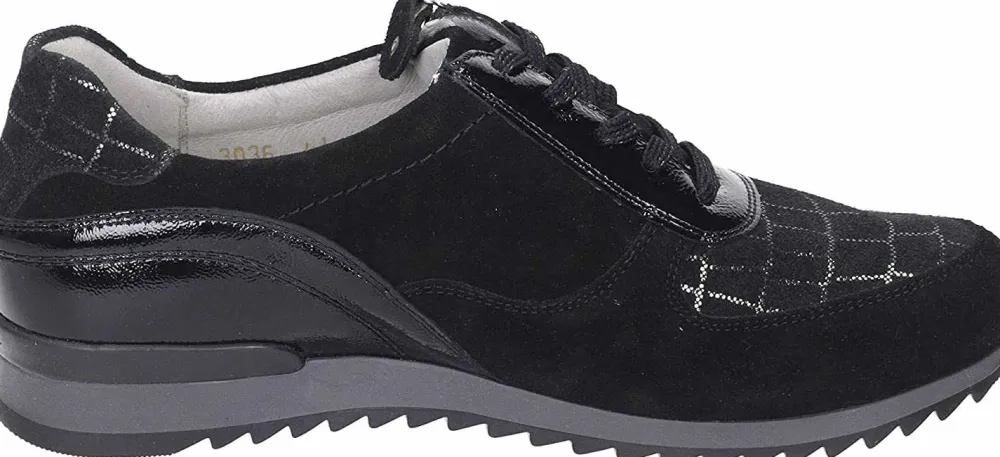 Waldläufer Sneaker schwarz D.-Schnürer-H-Damen Sneaker & Schnürer