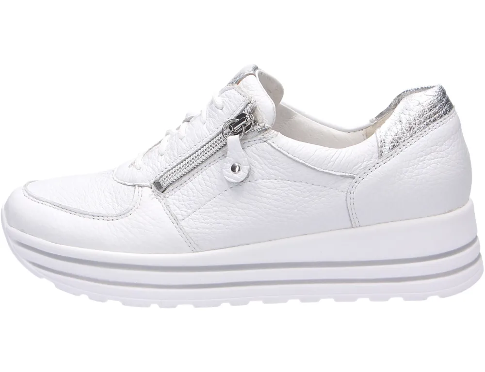 Waldläufer Sneaker weiss H-Lana-Damen Sneaker & Schnürer